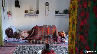اقامتگاه بوم گردی تیشک-روستای دولاب سنندج استان کردستان-نمای اتاق